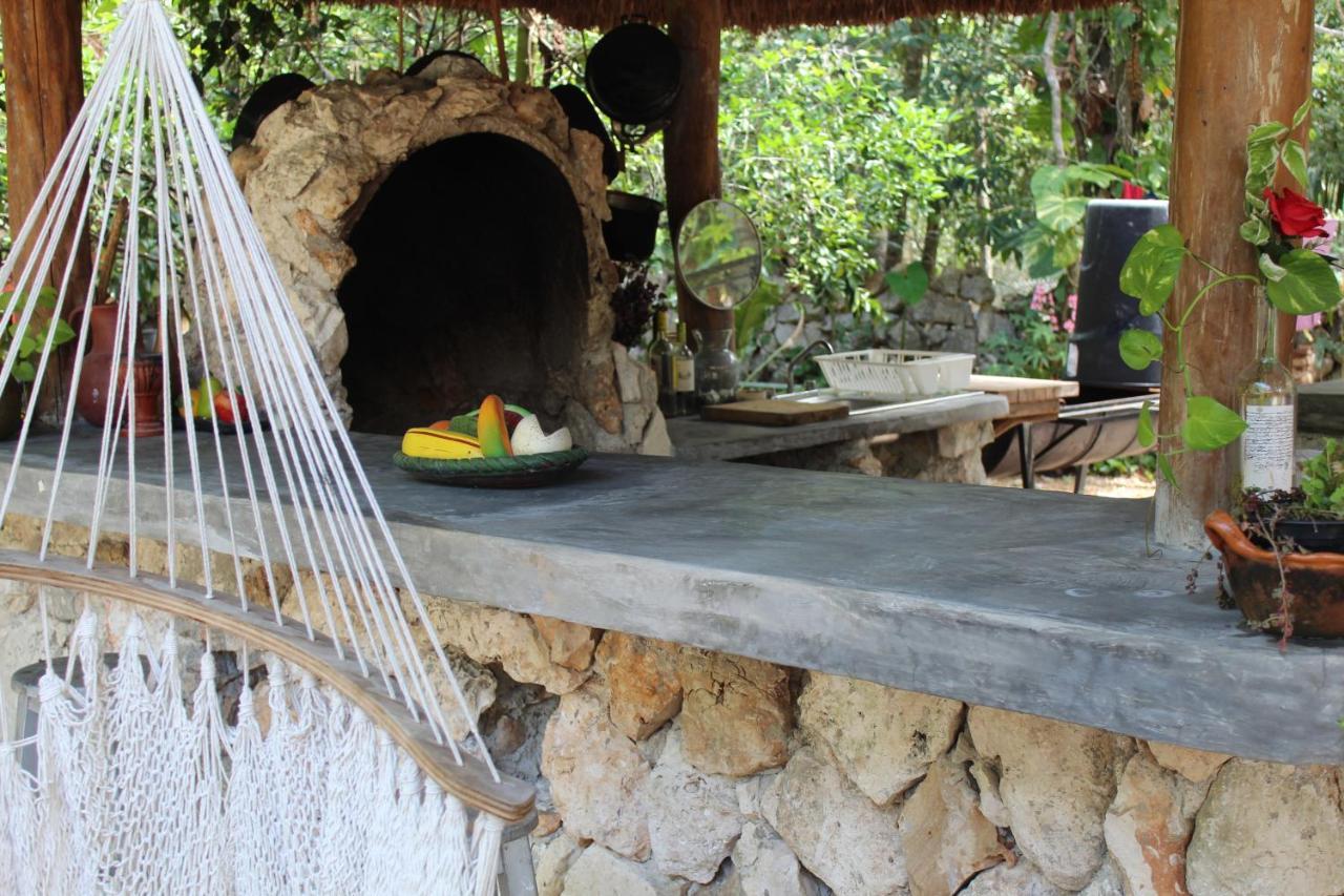 Vila Cabanas La Alborada Tulum Exteriér fotografie