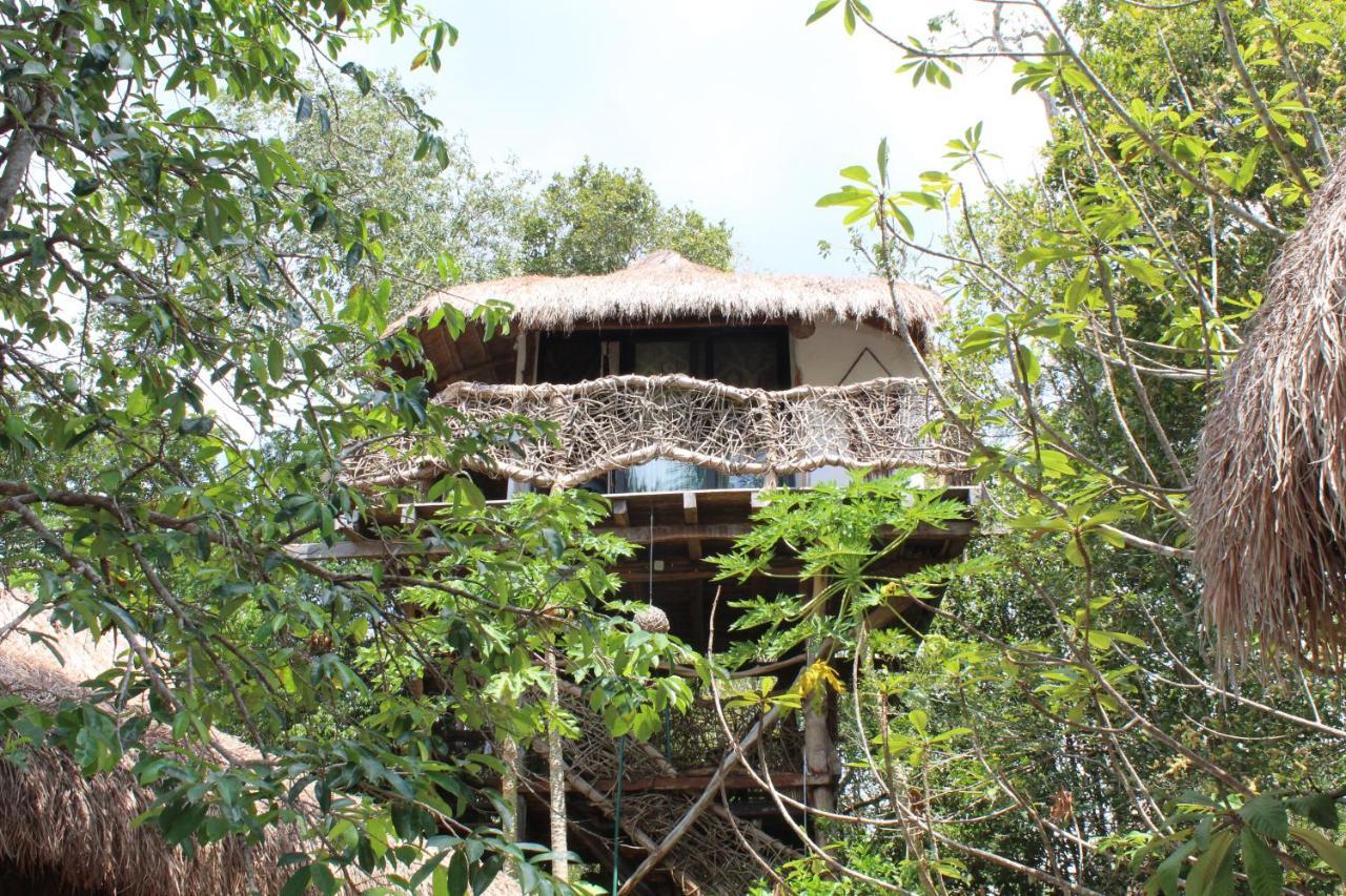 Vila Cabanas La Alborada Tulum Exteriér fotografie