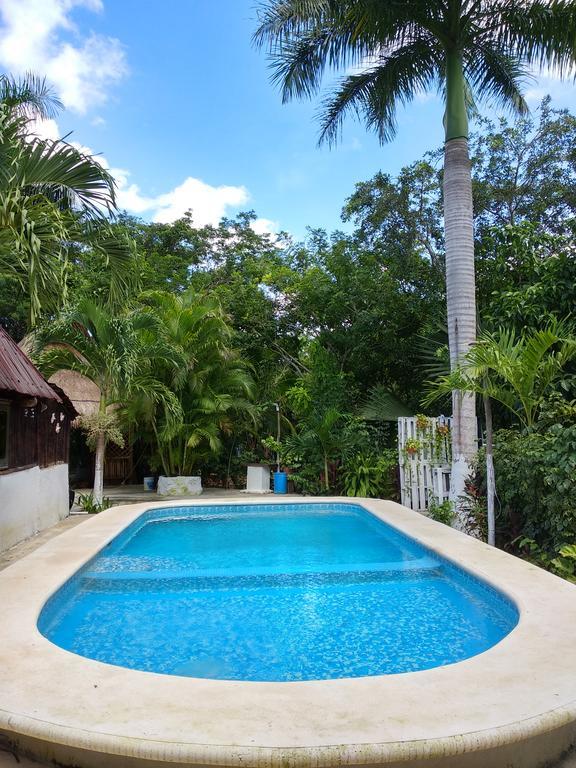 Vila Cabanas La Alborada Tulum Exteriér fotografie