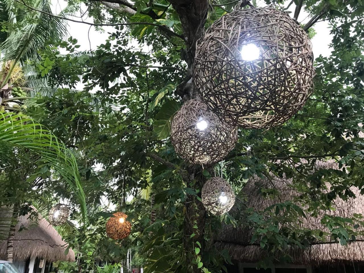 Vila Cabanas La Alborada Tulum Exteriér fotografie