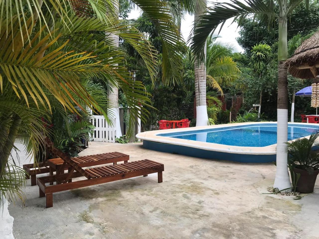 Vila Cabanas La Alborada Tulum Exteriér fotografie